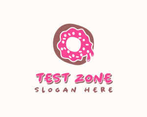 Doughnut Icing Letter O logo design