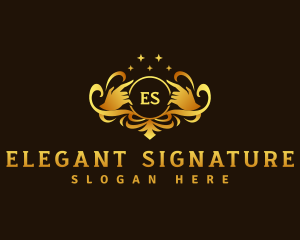 Elegant Wellness Hand logo design