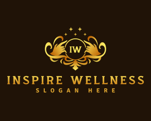 Elegant Wellness Hand logo design