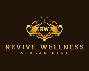 Elegant Wellness Hand logo design