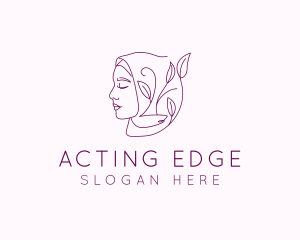 Hijab Woman Beauty  logo design