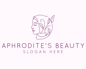 Hijab Woman Beauty  logo design