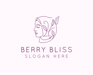 Hijab Woman Beauty  logo design