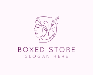 Hijab Woman Beauty  logo design