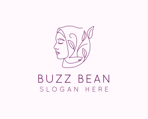 Hijab Woman Beauty  logo design