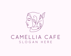 Hijab Woman Beauty  logo design