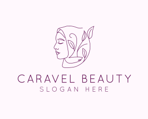 Hijab Woman Beauty  logo design