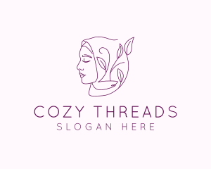 Hijab Woman Beauty  logo design