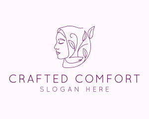 Hijab Woman Beauty  logo design