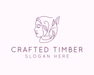 Hijab Woman Beauty  logo design