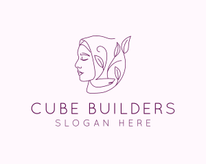 Hijab Woman Beauty  logo design