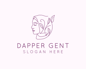 Hijab Woman Beauty  logo design