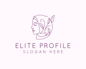 Hijab Woman Beauty  logo design