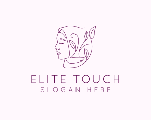 Hijab Woman Beauty  logo design