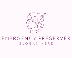 Hijab Woman Beauty  logo design