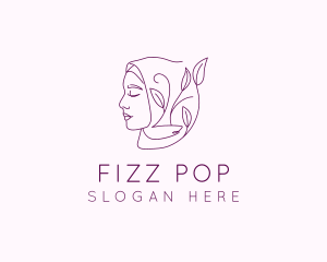 Hijab Woman Beauty  logo design