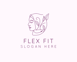 Hijab Woman Beauty  logo design