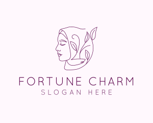 Hijab Woman Beauty  logo design