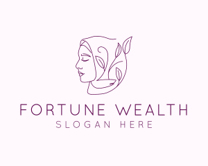 Hijab Woman Beauty  logo design