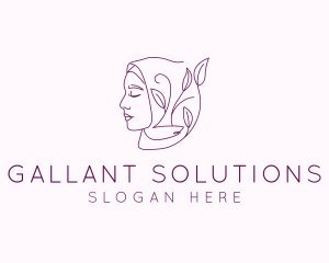 Hijab Woman Beauty  logo design