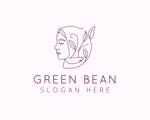 Hijab Woman Beauty  logo design