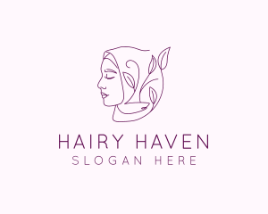 Hijab Woman Beauty  logo design