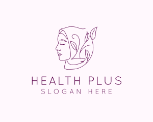 Hijab Woman Beauty  logo design