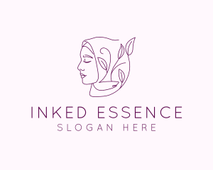 Hijab Woman Beauty  logo design