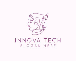 Hijab Woman Beauty  logo design