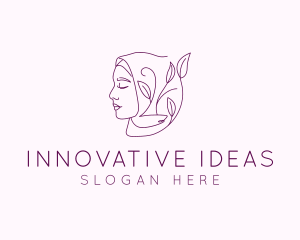 Hijab Woman Beauty  logo design