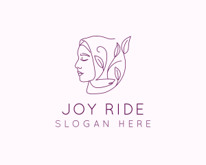 Hijab Woman Beauty  logo design