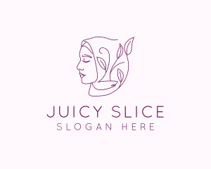 Hijab Woman Beauty  logo design