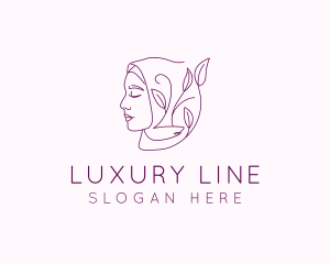 Hijab Woman Beauty  logo design