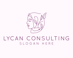 Hijab Woman Beauty  logo design