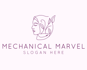 Hijab Woman Beauty  logo design