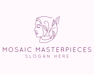 Hijab Woman Beauty  logo design