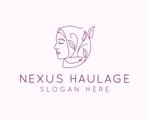 Hijab Woman Beauty  logo design