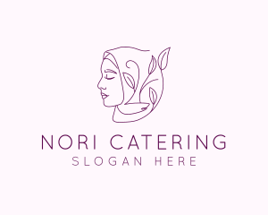 Hijab Woman Beauty  logo design