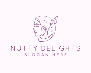 Hijab Woman Beauty  logo design