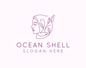 Hijab Woman Beauty  logo design