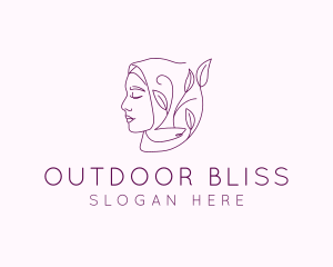 Hijab Woman Beauty  logo design