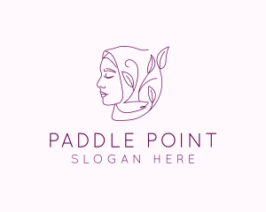 Hijab Woman Beauty  logo design