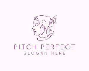 Hijab Woman Beauty  logo design