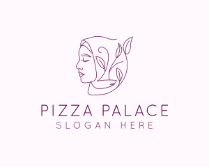 Hijab Woman Beauty  logo design