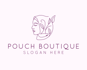 Hijab Woman Beauty  logo design