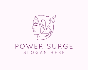 Hijab Woman Beauty  logo design