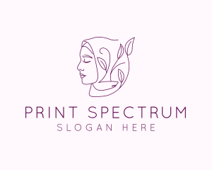 Hijab Woman Beauty  logo design