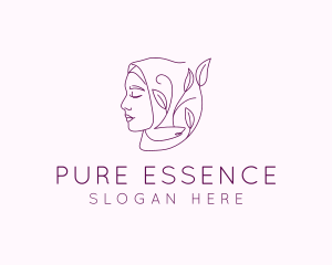 Hijab Woman Beauty  logo design