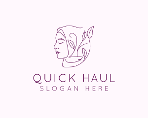 Hijab Woman Beauty  logo design