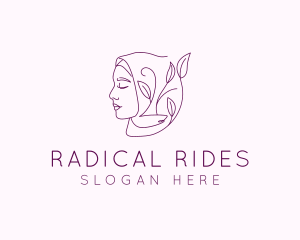 Hijab Woman Beauty  logo design